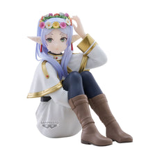 Load image into Gallery viewer, Free UK Royal Mail Tracked 24hr delivery 

Elegant statue of Frieren from the popular anime Frieren: Beyond Journey&#39;s End. This beautiful figure is launched by Banpresto as part of their latest collection - Flower Crown. 

This stunning statue is created stunningly, showing Frieren posing peacefully in wearing her flower crown. -Stunning! 

This PVC statue stands at 13cm tall, and packaged in a gift/collectible box from Bandai. 

Official brand: Banpresto / Bandai

EAN: 4983164293296

Excellent gift for any
