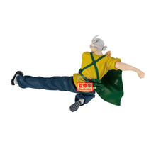 Load image into Gallery viewer, Free UK Royal Mail Tracked 24hr delivery 

Stunning statue of Taro Sakamoto from the popular anime series Sakamoto Days. This amazing statue is launched by Banpresto as part of their latest Vibration stars collection. 

The creator has sculpted this piece in excellent detail, showing Taro Sakamoto posing in his convenience store uniform, in battle, captured in motion and performing his powerful kick. 

This PVC statue stands at 17cm tall, and packaged in a gift/collectible box from Bandai.

Official brand: 
