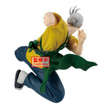 Load image into Gallery viewer, Free UK Royal Mail Tracked 24hr delivery 

Stunning statue of Taro Sakamoto from the popular anime series Sakamoto Days. This amazing statue is launched by Banpresto as part of their latest Vibration stars collection. 

The creator has sculpted this piece in excellent detail, showing Taro Sakamoto posing in his convenience store uniform, in battle, captured in motion and performing his powerful kick. 

This PVC statue stands at 17cm tall, and packaged in a gift/collectible box from Bandai.

Official brand: 
