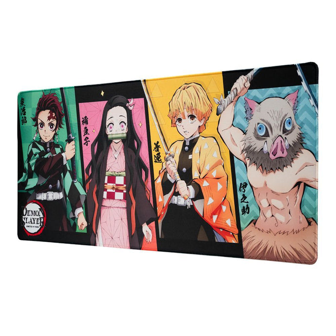 Free UK Royal Mail Tracked 24hr delivery 

Official Demon Slayer Gaming Mouse Pad. This premium gaming pad is launched by ERIK as part of their latest collection. 

High density waterproof textile surface. Top quality High precision/speed pad, and anti-slip rubber base with reinforced edges.

Size: 35cm x 80cm 

Official brand: ERIK

EAN: 8435747809814

Excellent gift for any Demon Slayer fan. 