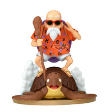 Load image into Gallery viewer, Free UK Royal Mail Tracked 24hr delivery 

Classic statue of Master Roshi (Kame Senin) from the legendary anime Dragon Ball. This amazing statue is launched by Banpresto as part of their latest History Box statue. 

This statue is created meticulously, showing Master Roshi standing on top of his turtle (aka Umigame). This figure captured the exact scene from Dragon Ball, and can really pull the audience back into the anime. Stunning piece! 

This PVC statue stands at 11cm tall, and packaged in a gift/collec
