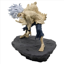 Load image into Gallery viewer, The Ultimate Villain Enters the Final Battle
Bring the terrifying power of Tomura Shigaraki to your collection with this officially licensed My Hero Academia Combination Battle – Finale Figure by Banpresto / Bandai Spirits.

Shigaraki is captured in a dramatic battle pose inspired by the climactic conflict of My Hero Academia, featuring his wild white hair, battle-worn appearance and the destructive presence that makes him one of the series' most formidable villains.

Standing approximately 12cm tall, this 
