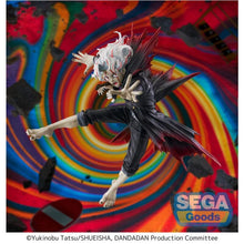 Load image into Gallery viewer, Free UK Royal Mail Tracked 24hr delivery 

Stunning statue of Okarun (Transformed) from the popular anime series Dandadan. This beautiful figure is launched by Good Smile Company as part of their latest Figurizma collection. 

The creator had finished this piece in immense detail, showing Okarun posing in his turbo form. Captured in motion perfectly. -Stunning!

This PVC statue stands at 25cm and packaged in a gift/collectible box from Good Smile Company. 

Official brand: Good Smile Company / SEGA

EAN: 45
