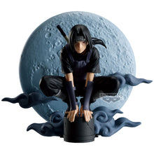 Load image into Gallery viewer, Free UK Royal Mail Tracked 24hr delivery

Stunning statue of Itachi Uchiha from the legendary anime Naruto Shippuden. This statue is launched by Banpresto as part of their latest Memorable Saga collection. 

This statue is created beautifully, showing Uchiha Itachi posing in front of the lunar moon. -Stunning!

This PVC statue stands at 13cm tall, and packaged in a gift/collectible box from Bandai.

Official brand: Banpresto / Bandai

EAN: 4983164296143

Excellent gift for any Naruto fan.

This is not a toy
