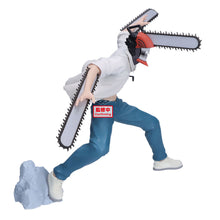 Load image into Gallery viewer, Free UK Royal Mail Tracked 24hr delivery  

Striking statue of Denji Chainsaw Man from the popular anime Chainsaw Man. This figure is launched by Banpresto as part of their latest Grandista series, adapted form the latest movie. 

This statue is created meticulously, showing Denji posing in his Chainsaw man form, blasting out with rage. -Stunning! 

This PVC statue stands at 21cm tall, and packaged in a gift collectible box from Bandai. 

Official brand: Banpresto / Bandai 

EAN: 4983164296297

Excellent gi
