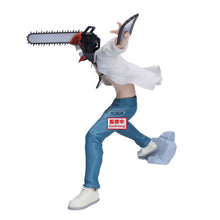 Load image into Gallery viewer, Free UK Royal Mail Tracked 24hr delivery  

Striking statue of Denji Chainsaw Man from the popular anime Chainsaw Man. This figure is launched by Banpresto as part of their latest Grandista series, adapted form the latest movie. 

This statue is created meticulously, showing Denji posing in his Chainsaw man form, blasting out with rage. -Stunning! 

This PVC statue stands at 21cm tall, and packaged in a gift collectible box from Bandai. 

Official brand: Banpresto / Bandai 

EAN: 4983164296297

Excellent gi
