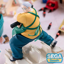 Load image into Gallery viewer, FROM STORE MANAGER TO LEGENDARY ASSASSIN
Bring the unlikely hero of SAKAMOTO DAYS to your collection with this officially licensed Taro Sakamoto Store Manager Ver. Luminasta Figure by SEGA.

Once feared as one of the world's deadliest assassins, Taro Sakamoto left that life behind for something far more important — his family and the quiet existence of a neighbourhood shopkeeper. But when trouble comes looking for him, it quickly becomes clear that the legendary assassin hasn't lost his touch.

This Luminas
