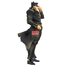 Load image into Gallery viewer, Free UK Royal Mail Tracked 24hr delivery  

Spectacular statue of Jotaru Kujo from the popular anime series JoJo's Bizarre Adventure. This amazing figure is launched by Banpresto as part of their latest Mometria collection - Stardust Crusaders.

The creator did an amazing job finishing this piece, showing Jotaru posing in his iconic modified school uniform. - Stunning!

This PVC statue stands at 22cm tall, and packaged in a gift/collectible box from Bandai. 

Official brand: Banpresto / Bandai 

EAN: 498316
