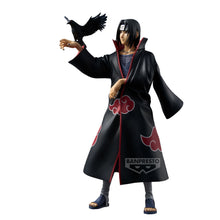 Load image into Gallery viewer, Free UK Royal Mail Tracked 24hr delivery

Breath-taking statue of Itachi Uchiha from the legendary anime Nartuto Shippuden. This statue is launched by Grandista as part of their latest special edition series. 

The creator had completed this piece in immense detail, showing Itachi Uchiha posing in his Akatsuki Cloak, and with one of his black crows resting on his arm. -Stunning ! 

This PVC statue stands at 28cm tall, and packaged in a gift/collectible box from Bandai Namco.

Official brand: Bandai

EAN: 49
