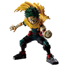 Load image into Gallery viewer, Free UK Royal Mail Tracked 24hr delivery 

Striking statue of Izuku Midoriya from the popular anime My Hero Academia. This awesome figure is launched by Ichibansho Figure as part of their latest Masterlise series. 

This remarkable statue is created in immense detail, showing Deku using his Black Whip quirk. -Stunning! 

This PVC statue stands at 16cm tall, and packaged in a gift/collectible box from Bandai. 

Official brand: Banpresto / Bandai 

EAN: 4573102689580

Excellent gift for any My Hero Academia f
