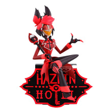 Load image into Gallery viewer, Free UK Royal Mail Tracked 24hr delivery 

Remarkable statue of Alastor from the popular black comedy animation Hazbin Hotel. This stunning figure is launched by Banpresto as part of their latest collection. 

This stunning statue is created in excellent fashion, showing Alastor posing confidently sitting on top of the hotel sign. - Stunning! 

This PVC statue stands at 17cm tall, and packaged in a gift/collectible box from Bandai.

Official brand: Banpresto / Bandai

EAN: 4983164297805

Excellent gift for 

