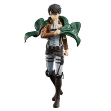 Load image into Gallery viewer, Free UK Royal Mail Tracked 24hr delivery  

Spectacular statue of Levi Ackerman from the popular anime Attack On Titan. This figure is launched by Banpresto as part of their latest Grandista series.

This statue is created meticulously, showing Levi Ackerman posing in his uniform, and wearing his iconic scout cape. -Stunning! 

This PVC statue stands at 27cm tall, and packaged in a gift collectible box from Bandai. 

Official brand: Banpresto / Bandai 

EAN: 4983164298765

Excellent gift for any Attack On T
