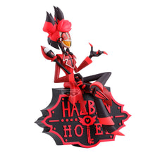 Load image into Gallery viewer, Free UK Royal Mail Tracked 24hr delivery 

Remarkable statue of Alastor from the popular black comedy animation Hazbin Hotel. This stunning figure is launched by Banpresto as part of their latest collection. 

This stunning statue is created in excellent fashion, showing Alastor posing confidently sitting on top of the hotel sign. - Stunning! 

This PVC statue stands at 17cm tall, and packaged in a gift/collectible box from Bandai.

Official brand: Banpresto / Bandai

EAN: 4983164297805

Excellent gift for 
