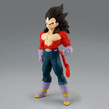 Load image into Gallery viewer, Free UK Royal Mail Tracked 24hr delivery 

Remarkable statue of Vegeta (Super Saiyan 4) from the legendary anime Dragon Ball GT. This awesome figure is launched by Banpresto as part of their latest Solid Edge Works collection.

The creator had sculpted this piece in immense detail, showing Vegeta posing in his Super Saiyan 4 form. -Stunning! 

This PVC statue stands at 21cm tall, and packaged in a gift/collectible box from Bandai.

Official brand: Banpresto / Bandai

EAN: 4983164299045

Excellent gift for a
