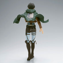 Load image into Gallery viewer, Free UK Royal Mail Tracked 24hr delivery  

Awsome statue of Eren Yeager from the popular anime Attack On Titan. This figure is launched by Banpresto as part of their latest Grandista series.

This statue is created strikingly, showing Eren Yeager posing in his uniform, and wearing his iconic scout cape. -Stunning! 

This PVC statue stands at 28cm tall, and packaged in a gift collectible box from Bandai. 

Official brand: Banpresto / Bandai 

EAN: 4983164298758

Excellent gift for any Attack On Titan fan. 

