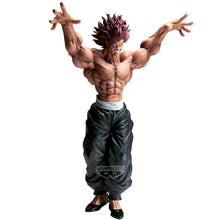 Load image into Gallery viewer, Free UK Royal Mail Tracked 24hr delivery  

Striking statue of Yujiro Hanma from the popular anime Baki. This figure is launched by Banpresto as part of their latest Grandista series.

This statue is created meticulously, showing Yujiro posing in battle. Created in immense detail, from each strand of the the hair, creases in his clothing, and every single muscle is defined perfectly.  

This PVC statue stands at 31cm tall, and packaged in a gift collectible box from Bandai. 

Official brand: Banpresto / Ban
