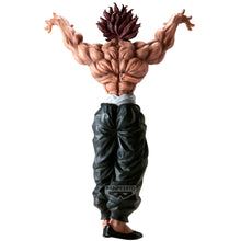 Load image into Gallery viewer, Free UK Royal Mail Tracked 24hr delivery  

Striking statue of Yujiro Hanma from the popular anime Baki. This figure is launched by Banpresto as part of their latest Grandista series.

This statue is created meticulously, showing Yujiro posing in battle. Created in immense detail, from each strand of the the hair, creases in his clothing, and every single muscle is defined perfectly.  

This PVC statue stands at 31cm tall, and packaged in a gift collectible box from Bandai. 

Official brand: Banpresto / Ban
