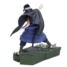Load image into Gallery viewer, Free UK Royal Mail Tracked 24hr delivery 

Striking figure of Sasuke Uchiha from the Legendary anime series Naruto Shippuden. This amazing statue is launched by Banpresto as part of their latest combination batter series. 

The creator had completed this piece beautifully, showing Sasuke posing in his black cape - related to his role as the "Shadow Hokage" 

This PVC statue stands at 15cm tall, and packaged in a gift / collectible box from Bandai. 

Official brand: Banpresto / Bandai

EAN: 4983164300222

Ex
