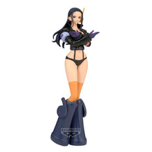 Load image into Gallery viewer, Free UK Royal Mail Tracked 24hr delivery 

Beautiful statue of Nico Robin from the legendary anime series ONE PIECE. This statue is launched by Banpresto as part of their latest Glitter &amp; Glamours collection. 

The statue is created beautifully, showing Nico Robin posing elegantly in her Egghead suit/uniform. - Stunning! 

This PVC figure stands at 23cm tall, and packaged in a gift/collectible box from Bandai.

Official brand: Banpresto / Bandai 

EAN: 4573102696564

Excellent gift for any One Piece fan.

T
