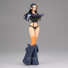 Load image into Gallery viewer, Free UK Royal Mail Tracked 24hr delivery 

Beautiful statue of Nico Robin from the legendary anime series ONE PIECE. This statue is launched by Banpresto as part of their latest Glitter &amp; Glamours collection. 

The statue is created beautifully, showing Nico Robin posing elegantly in her Egghead suit/uniform. - Stunning! 

This PVC figure stands at 23cm tall, and packaged in a gift/collectible box from Bandai.

Official brand: Banpresto / Bandai 

EAN: 4573102696564

Excellent gift for any One Piece fan.

T
