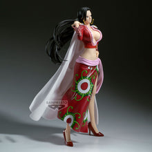 Load image into Gallery viewer, The Beauty and Power of the Pirate Empress
Bring the elegance and commanding presence of Boa Hancock to your collection with this officially licensed One Piece Grandista Figure by Banpresto / Bandai Spirits.

The Pirate Empress is beautifully recreated in her unmistakable style, featuring her long flowing black hair, elegant outfit and confident pose. The larger Grandista format allows the finer details of Hancock's appearance to really stand out, capturing both the beauty and formidable presence of one of 
