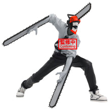 Load image into Gallery viewer, Free UK Royal Mail Tracked 24hr delivery 

Striking figure of Denji from the popular anime series Chainsaw Man. This amazing statue is launched by Banpresto as part of their latest Noir Edge collection.

This statue is created in excellent fashion, showing Denji posing in battle in his Chainsaw Man form. -Stunning!

This PVC statue stands at 18cm tall, and packaged in a gift/collectible box from Bandai.

Official brand: Banpresto / Bandai

EAN: 4573102711496

Excellent gift for any Chainsaw Man fan. 

This 
