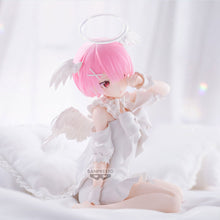 Load image into Gallery viewer, Free UK Royal Mail Tracked 24hr delivery 

Beautiful statue of Ram from the popular anime series Re: Zero - Starting Life in Another World. This figure is launched by Banpresto as part of their latest Relax Time collection - Sweet Angel. 

The creator did a fabulous work on this piece, showing Ram posing beautifully in her Angel wings outfit. -Stunning! 

This PVC statue stands at 13cm tall, and packaged in a gift / collectible box from Bandai.

Official brand: Bandai / Banpresto 

EAN: 4573102712875

Excel
