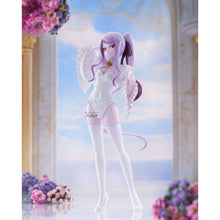 Load image into Gallery viewer, Elegance Meets Darkness with Shalltear
Add the captivating Shalltear Bloodfallen to your collection with this officially licensed Overlord Glitter &amp; Glamours Wedding Ver. Figure by Banpresto / Bandai Spirits.

Shalltear is beautifully recreated in an elegant white wedding-inspired outfit, offering a striking contrast to her normally dark and formidable appearance. Her flowing lavender hair, distinctive red eyes and delicate outfit detailing have been carefully sculpted to capture her unmistakable character.
