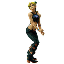 Load image into Gallery viewer, The Fearless Spirit of Jolyne Cujoh
Bring the determination and unmistakable style of Jolyne Cujoh to your collection with this officially licensed JoJo's Bizarre Adventure Ichibansho Figure by Banpresto / Bandai Spirits.

Inspired by JoJo's Bizarre Adventure: Stone Ocean, Jolyne is recreated in her distinctive outfit with her signature hairstyle, confident expression and instantly recognisable character design. Her dynamic stance perfectly reflects the strength and rebellious personality of the sixth JoJo 
