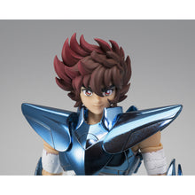 Load image into Gallery viewer, Awaken the Power of Pegasus Seiya&nbsp;

Bring the legendary Pegasus Saint to your collection with this officially licensed Pegasus Seiya Final Bronze Cloth Original Colour Edition Figure by Bandai / Tamashii Nations.

Inspired by Saint Seiya, this premium collectible recreates Seiya in his iconic Final Bronze Cloth, featuring striking metallic blue armour, detailed sculpting and extensive interchangeable parts that allow collectors to recreate a variety of memorable poses and attacks.

Complete with effect
