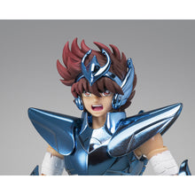 Load image into Gallery viewer, Awaken the Power of Pegasus Seiya&nbsp;

Bring the legendary Pegasus Saint to your collection with this officially licensed Pegasus Seiya Final Bronze Cloth Original Colour Edition Figure by Bandai / Tamashii Nations.

Inspired by Saint Seiya, this premium collectible recreates Seiya in his iconic Final Bronze Cloth, featuring striking metallic blue armour, detailed sculpting and extensive interchangeable parts that allow collectors to recreate a variety of memorable poses and attacks.

Complete with effect

