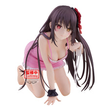 Load image into Gallery viewer, A RARE RELAXED MOMENT WITH KURUMI
Add one of Date A Live's most recognisable Spirits to your collection with this beautiful Kurumi Tokisaki Relax Time Figure from Banpresto.

Part of Banpresto's popular Relax Time collection, this figure presents Kurumi away from her usual darker and more dangerous appearance, capturing the mysterious Spirit during a much calmer moment.

Kurumi is beautifully recreated in a kneeling pose wearing a delicate pink outfit, with her incredibly long dark hair flowing around her. 
