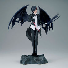 Load image into Gallery viewer, DIABLO BRINGS POWER AND ELEGANCE TO YOUR DISPLAY
Bring the formidable Diablo to your collection with this officially licensed That Time I Got Reincarnated as a Slime Espresto Figure by Banpresto / Bandai Spirits.

Diablo is dramatically recreated with his distinctive black hair, elegant black-and-white attire and enormous demonic wings spread behind him. Standing upon a rocky display base, his confident pose perfectly captures the sophisticated yet intimidating presence of one of Rimuru Tempest's most power
