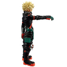 Load image into Gallery viewer, A Hero's Determination Beyond His Explosive Power
Celebrate one of the most powerful moments in My Hero Academia with this remarkable Katsuki Bakugo Masterlise Figure from Bandai Spirits.

Standing approximately 23cm tall, this officially licensed collectible captures Bakugo during the emotionally charged Final War Arc, reflecting the extraordinary determination, courage and personal growth of one of U.A. High School's most formidable young heroes.

Part of the A Story of Reaching Out Forever collection, th
