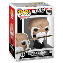 Load image into Gallery viewer, Free UK Royal Mail Tracked 24hr Delivery 

Amazing Pop vinyl figure from Funko POP Animation. This figure of Genryusai Shigekuni Yamamoto is adapted from the legendary anime BLEACH. The figure is packaged in a window display box by Funko. 

Official brand: Funko 

EAN: 889698803571

Excellent gift for any BLEACH fan. 

