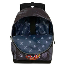 Load image into Gallery viewer, SET SAIL WITH LUFFY 🎒🏴☠️
Take a little piece of the Grand Line wherever you go with this official One Piece Luffy Backpack from Karactermania.

Featuring Monkey D. Luffy across the upper front together with the One Piece logo and Thousand Sunny-inspired artwork, the black and grey design makes this a brilliant everyday backpack for One Piece fans who want something practical without hiding their love for the Straw Hat Pirates. Shop For Geek

Built for everyday use, the backpack combines generous storage w
