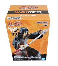 Load image into Gallery viewer, Free UK Royal Mail Tracked 24hr delivery   Striking figure of Itachi Uchiha from the legendary anime Naruto. This statue is launched by Banpresto as part of their latest NARUTOP99 collection.   This statue is created meticulously, showing Itachi posing in battlemode drawing his sword, wearing his Akatsuki cloak.   This PVC statue stands at 16cm, and packaged in a gift/collectible box from Bandai.
