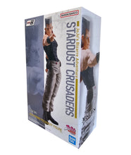 Load image into Gallery viewer, Free UK Royal Mail Tracked 24hr delivery 

Incredible statue of Jean Pierre Polnareff from the popular anime JoJo&#39;s Bizarre Adventure. This amazing statue is launched by Ichibansho Figure as part of their latest Masterlise collection - Stardust Crusaders. 

The creator completed this piece excellently, showing Jean Pierre Polnareff posing confidently, pointing his finger. -Stunning! 

This PVC statue stands at 25cm tall, and packaged in a gift/collectible box from Bandai.

Official brand: Ichibansho Figure 
