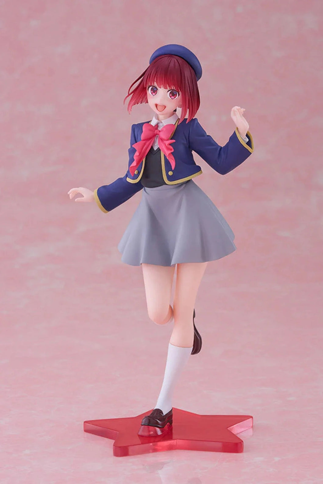 Free UK Royal Mail Tracked 24hr delivery 

Beautiful statue of Kana Arima from the popular anime series Oshi no Ko. This gorgeous statue is launched by Taito figures as part of their latest Coreful collection - Shcool uniform version.

This statue is sculpted meticulously, showing Kana posing elegantly in her uniform. -Stunning! 

This PVC statue stands at 18cm tall, and packaged in a gift/collectible box from Taito figures. 

Official brand: Taito

EAN: 840342401895