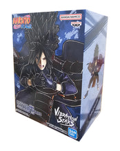 Load image into Gallery viewer, Free UK Royal Mail Tracked 24hr delivery  

Stunning statue of Madara Uchiha from the popular anime series Naruto Shippuden. This super cool statue is launched by Banpresto as part of their latest Vibration Stars Collection. 

This figure is created meticulously, showing Madara posing in battle mode, ready to unleash his chakra. 

This PVC statue stands at 13cm tall, and packaged in a gift/collectible box from Bandai. 

Official brand: Banpresto / Bandai

EAN: 4983164288070

