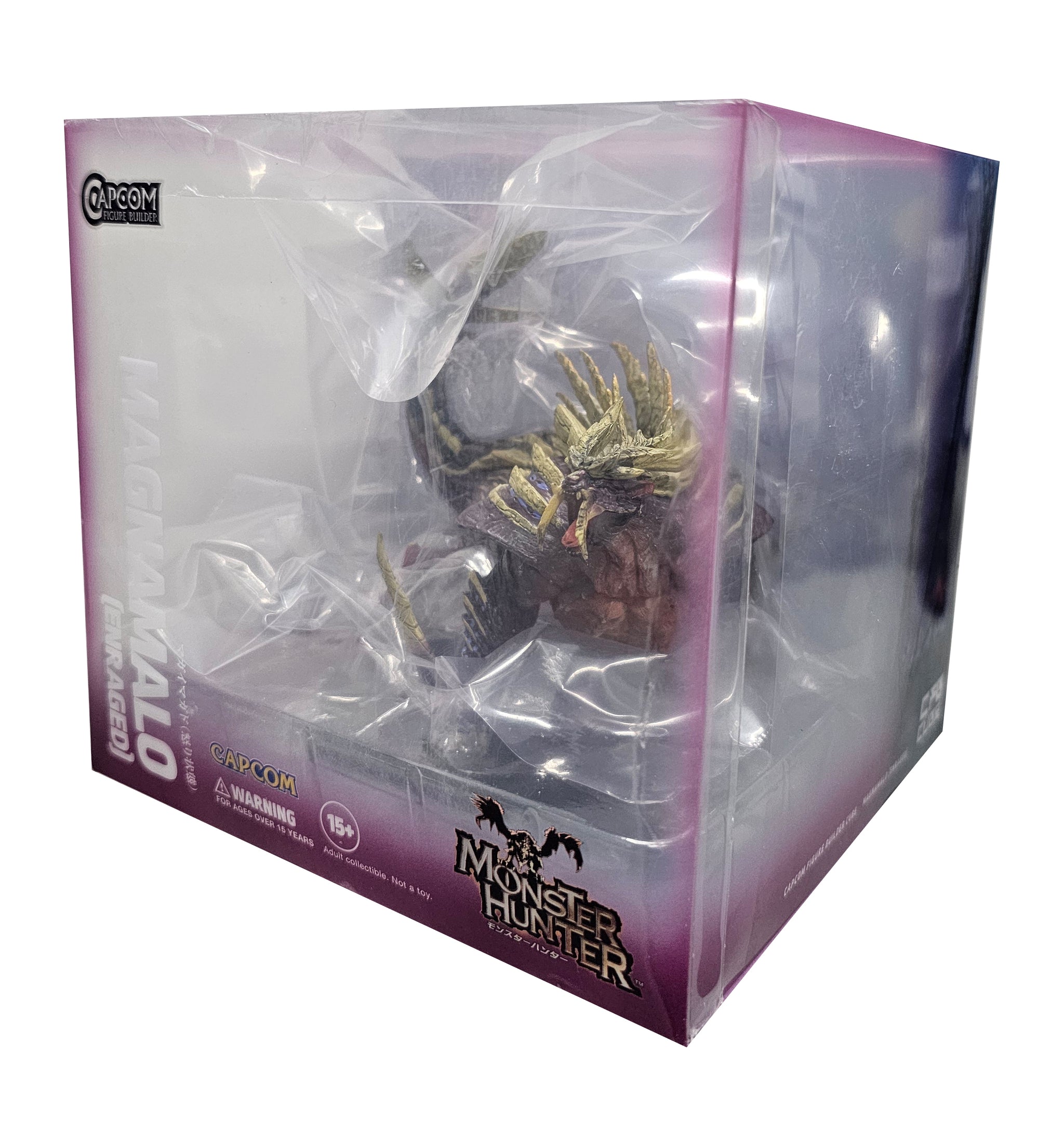 CAPCOM モンスターハンター MAGNAMALO Monster Hunter: Magnamalo (Enraged) CFB Cube Statue, Figures