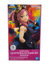 Load image into Gallery viewer, Free UK Royal Mail Tracked 24hr delivery 

Beautiful statue of Mei Hatsume from the popular anime series My Hero Academia. This statue is launched by Banpresto as part of their latest Glitter &amp; Glamours collection. 

The statue is created beautifully, showing Mei Hatsume posing superbly in her tech gear. -Stunning! 

This PVC figure stands at 21cm tall, and packaged in a gift/collectible box from Bandai.

Official brand: Banpresto / Bandai 
