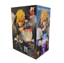 Load image into Gallery viewer, Free UK Royal Mail Tracked 24hr delivery 

Stunning statue of Minato Namikaze (Fourth Hokage of Konoha) from the legendary anime Naruto Shippuden. This statue is launched by Banpresto as part of their latest F Collosseum collection. - Celebrating over 25 years of Naruto. 

The creator did an amazing job with this piece, showing Minato posing in battle, and ready to unleash his Flying Thunder God Technique. -Stunning! 

This PVC statue stands at 12cm tall, and packaged in gift/collectible box from Bandai.

O
