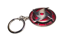 Load image into Gallery viewer, Naruto - Maakasu&#39;s Mangekyou symbol - Spinning Keyring / Keychain - 5cm
