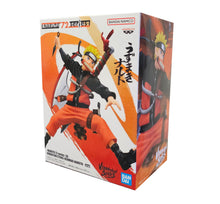 Load image into Gallery viewer, Free UK Royal Mail Tracked 24hr delivery 

Stunning statue of Naruto Uzumaki from the legendary anime Naruto Shippuden. This striking statue of Naruto is launched by Banpresto as part of their latest Vibration Starts series - 33. 

This statue is created meticulously, showing Naruto Uzumaki posing with his giant axe, adapted from manga volume 33. -Stunning! 

This PVC statue stands at 16cm tall, and packaged in a gift/collectible box from Bandai.

Official brand: Banpresto / Bandai

EAN: 4983164300208

Exce
