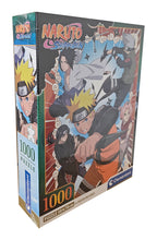 Load image into Gallery viewer, Free UK Royal Mail Tracked 24hr Delivery  Official Naruto Shippuden puzzle set launched by Clementoni.   1000 pieces premium print jigsaw puzzle with striking images and in great detail.  Excellent gift for any Naruto fan or anyone who loves a puzzle challenge.   Made in Italy.   The completed picture measured at 70 x 50cm.    Official brand: Clementoni.
