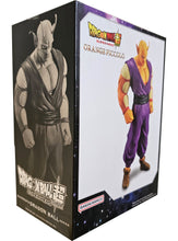 Load image into Gallery viewer, Free UK Royal Mail Tracked 24hr delivery  Powerful striking statue of Orange Piccolo from the legendary anime Dragon Ball Super. This statue is launched by Banpresto as part of their latest DXF series - Super Hero.   The creator did a smashing job on the piece, showing Piccolo in his strongest transformation (Orange Piccolo). - Truly amazing !   This PVC figure stands at 18cm tall, and packaged in a gift/collectible box from Bandai.
