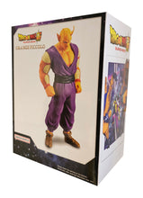 Load image into Gallery viewer, Free UK Royal Mail Tracked 24hr delivery  Powerful striking statue of Orange Piccolo from the legendary anime Dragon Ball Super. This statue is launched by Banpresto as part of their latest DXF series - Super Hero.   The creator did a smashing job on the piece, showing Piccolo in his strongest transformation (Orange Piccolo). - Truly amazing !   This PVC figure stands at 18cm tall, and packaged in a gift/collectible box from Bandai.
