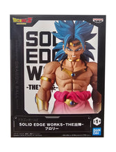 Load image into Gallery viewer, Free UK Royal Mail Tracked 24hr delivery 

Spectacular statue of Super Saiyan Broly (suppressed Super Saiyan form) from the legendary anime Dragon Ball Z. This figure is launched by Banpresto as part of their latest Solid Edge Work collection.

The creator did a fantastic job with this piece, showing Broly in his Super Saiyan (A-type) form. Sculpted in immense detail, adapted directly from the original movie. 

This PVC statue stands at 22cm tall, and packaged in a gift/collectible box from Bandai.
