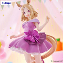 Load image into Gallery viewer, Free UK Royal Mail Tracked 24hr delivery 

Elegant statue of Narita Top Road form the popular anime Umamusume: Pretty Derby. This amazing figure is launched by Good Smile Company as part of their latest Trio Try It collection.

This statue is created beautifully, showing Narita Top Brand posing stunningly in her lilac party dress. -Stunning! 

This PVC statue stand at 24cm tall, and packaged in a gift/collectible box from Good Smile Company.

Official brand: Good Smile Company

EAN: 4571623501237

Excellent
